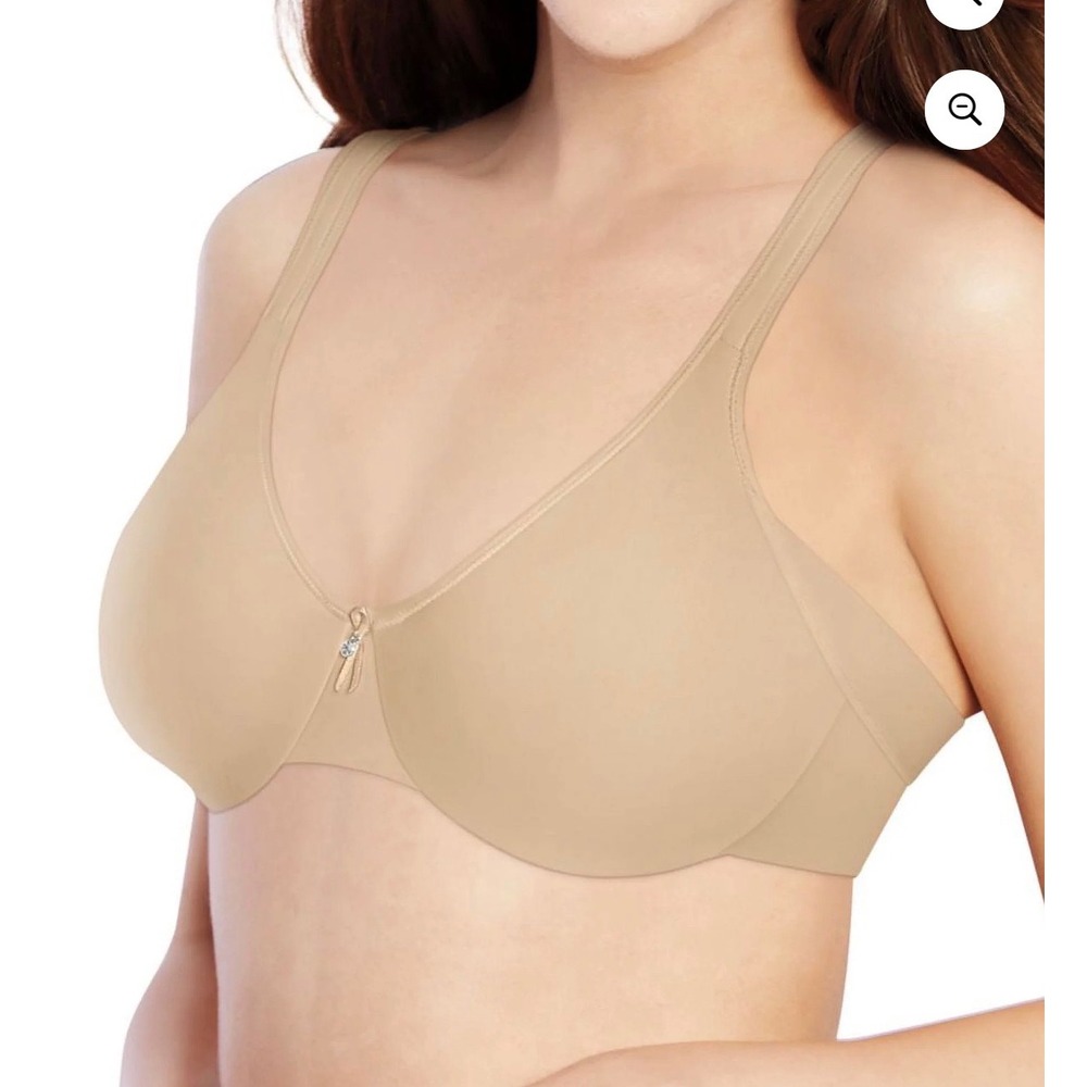 Bali Nude 1005 One Smooth U Back Smoothing Minimizer Bra 34DDD